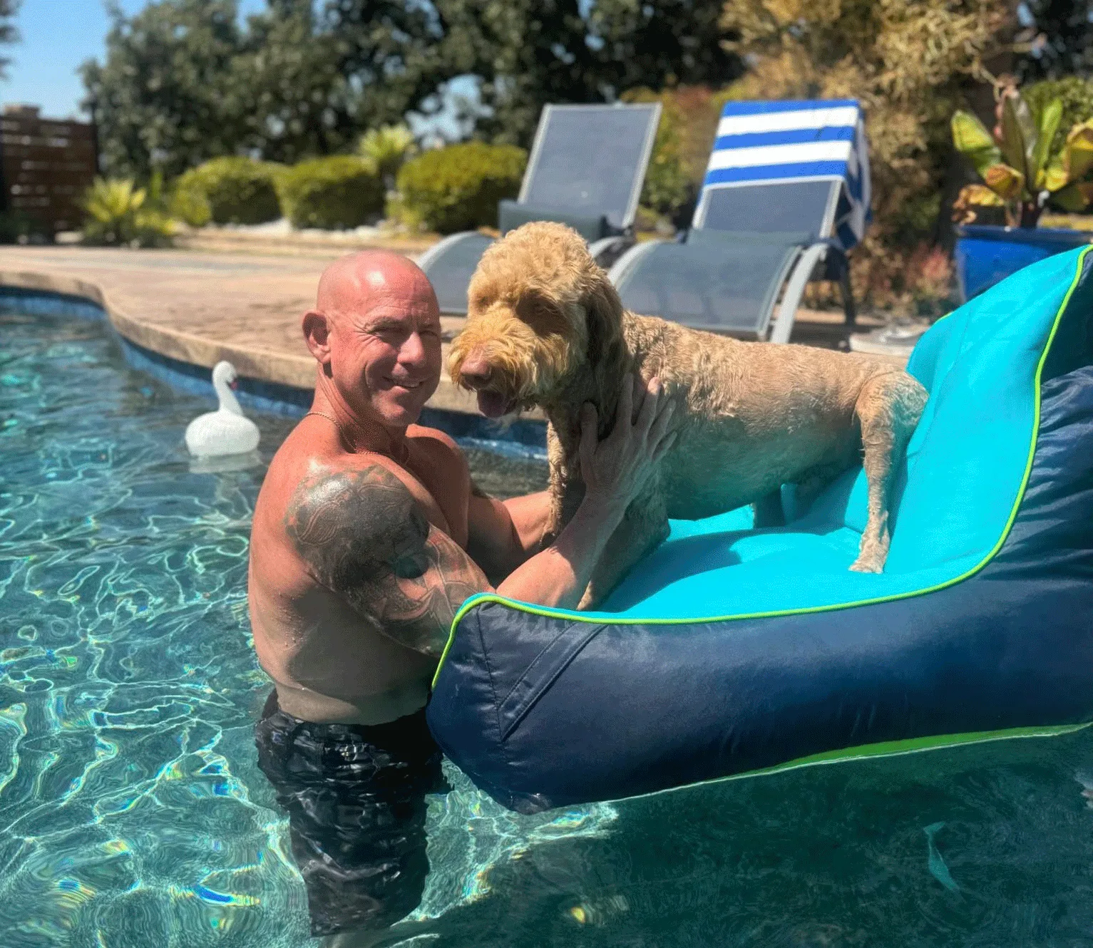 Kenny enjoying a day at Disneyland